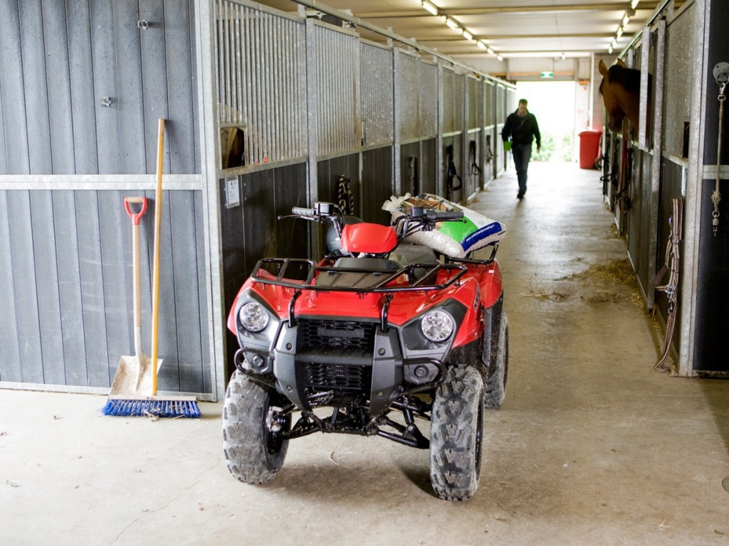 Фото квадроцикла Kawasaki KVF300